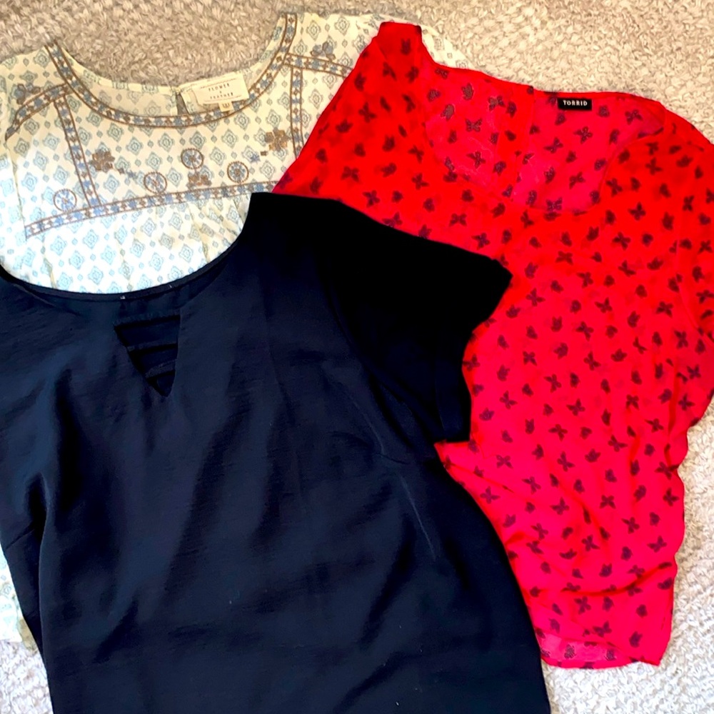 Women’s 2X Tops Torrid and SHEIN multiple items